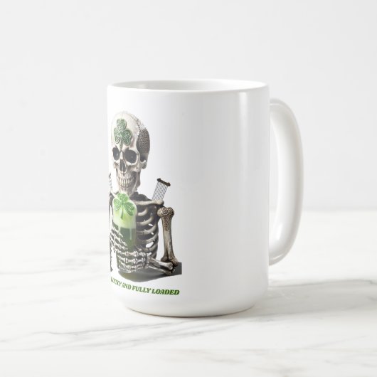 Mug Eternal Stout Skeleton Graphic Tee | Mischievous (Devant droit)