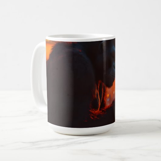 Mug Éternel obligation au coucher du soleil (Devant gauche)