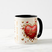 Mug "Éternelle étincelle d'amour" (Devant droit)