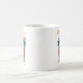 Mug Éternellement en vacances Retraite rétro 2025 (Centre)