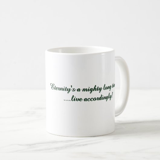 Mug Eternity Classic Mug, 11 oz (Devant droit)
