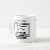 Mug Êtes-vous célèbres sur l'Internet ? (Devant gauche)