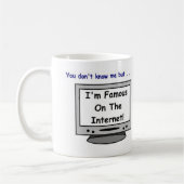 Mug Êtes-vous célèbres sur l'Internet ? (Gauche)