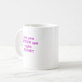Mug Êtes vous chaton je bon Meow (Devant gauche)