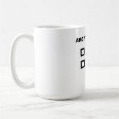 Mug Êtes-vous ivres ? (Gauche)