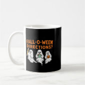 Mug Êtes-vous les directions de Fall-o-ween drôles Pro (Gauche)