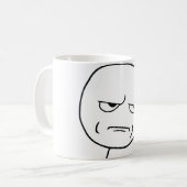 Mug êtes vous me badinant visage (Devant gauche)
