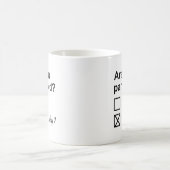 Mug Êtes-Vous Paranoïaque ? (Centre)