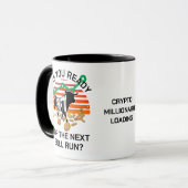 Mug Êtes-vous prêt CRYPTO BULL EXÉCUTER Bitcoin (Devant gauche)