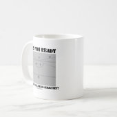 Mug Êtes-vous prêts pour la géométrie Non-Euclidienne (Devant gauche)
