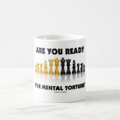 Mug Êtes-vous prêts pour la torture mentale ? (Jeu (Centre)