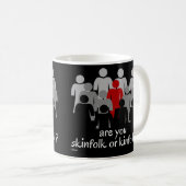 MUG ETES-VOUS SKINFOLK OU KINFOLK ? (Devant droit)