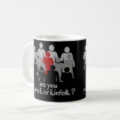 MUG ETES-VOUS SKINFOLK OU KINFOLK ? (Devant gauche)