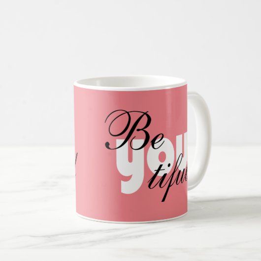 Mug Êtes vous Tiful beau (Devant droit)