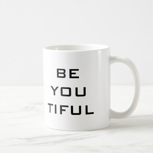 Mug Êtes vous Tiful simple (Droite)