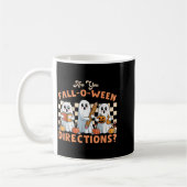 Mug Êtes-vous tombé O Ween Directions Halloween Profes (Gauche)