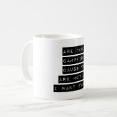 Mug Êtes-Vous Un Feu De Campagne ? (Devant gauche)