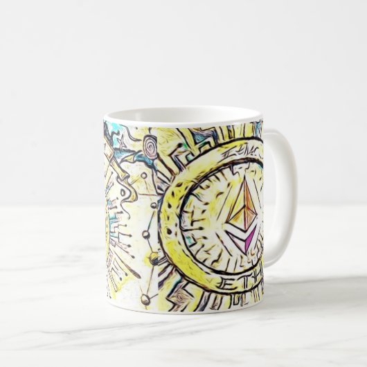 Mug Ethereum CryptoMagic (Devant droit)