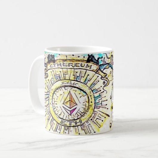 Mug Ethereum CryptoMagic (Devant gauche)