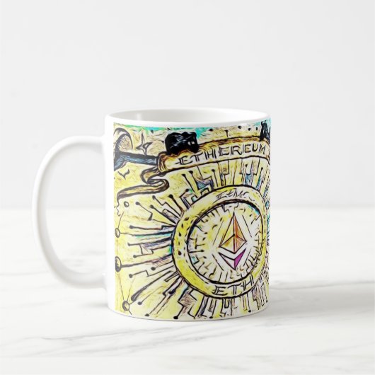 Mug Ethereum CryptoMagic (Gauche)