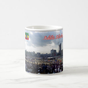 Mug Éthiopie - Addis-Abeba - carré Meskal -