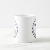 Mug Éthique de travail : Retraité (Centre)