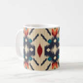 Mug Ethnic Abstrait : Tribal Geometry Print. (Devant gauche)