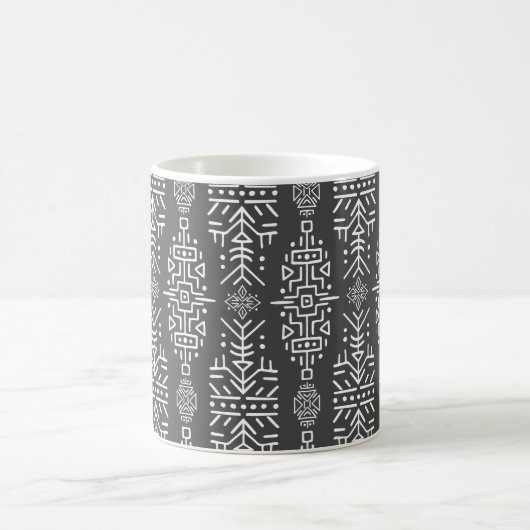 Mug Ethnic Boho Chic : Une conception tribale transpar (Centre)