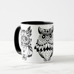 Mug Ethnic Owl
