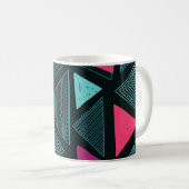 Mug Ethnic Tribal Boho : Doodle Vintage. (Devant droit)