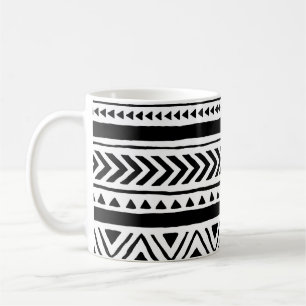Mug Ethnic Tribal : Motif artisanal
