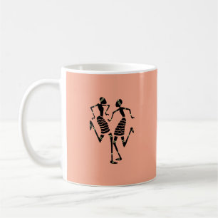 Mug Ethnique, Art Africain Kenyan, Danse Carnavale