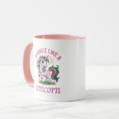 Mug Étincelle comme une licorne (Devant gauche)