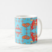 Mug Étincelles de cœurs (Devant droit)