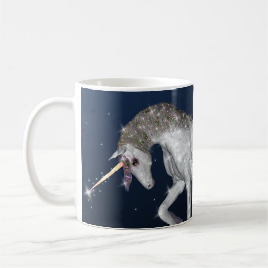Mug Étincelles de licorne (Gauche)
