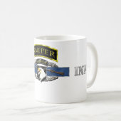 Mug étiquette 101st du tireur isolé 11B aéroportée (Devant droit)