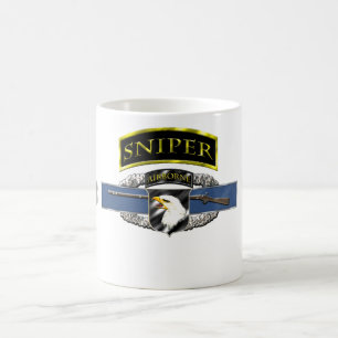 Mug étiquette 101st du tireur isolé 11B aéroportée