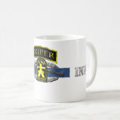 Mug étiquette 509th Geronimo du tireur isolé 11B (Devant droit)