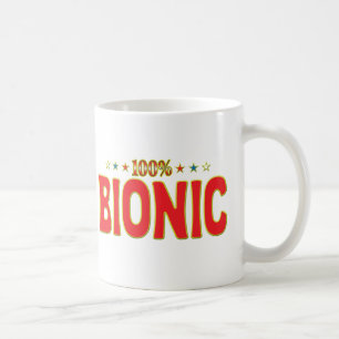 Mug Étiquette bionique d'étoile