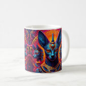 Mug Étiquette Cadeau Feu des Dieux (Devant droit)