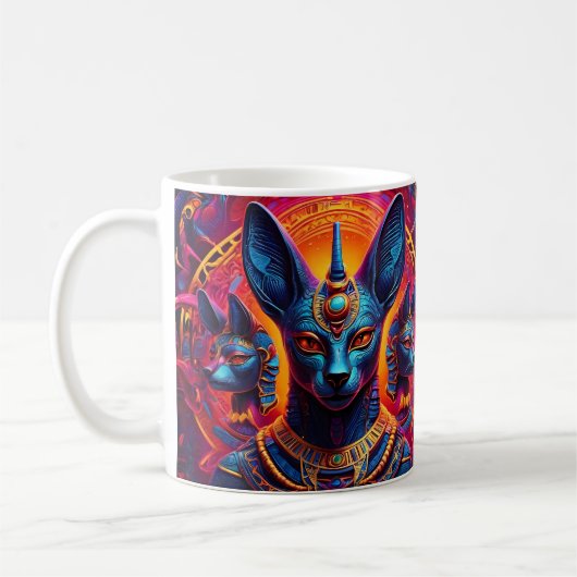 Mug Étiquette Cadeau Feu des Dieux (Gauche)