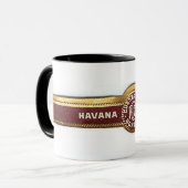 Mug Étiquette de bande de cigare Cuesta Rey (Devant gauche)