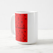 Mug Étiquette de cadeau (Devant gauche)
