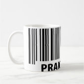 Mug étiquette de code-barres praktikant (Gauche)