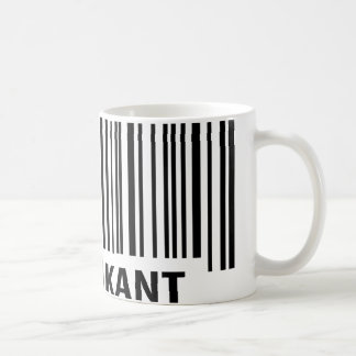 Mug étiquette de code-barres praktikant
