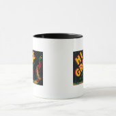 Mug Étiquette de fréquence de haute qualité (Centre)