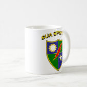 Mug Étiquette de garde forestière - insigne d'assaut (Devant droit)