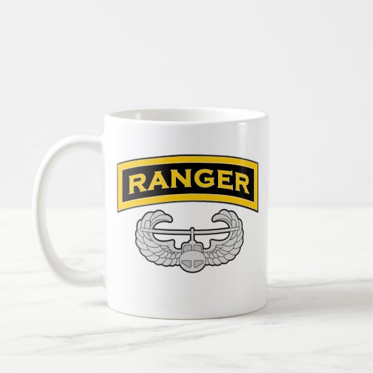 Mug Étiquette de garde forestière - insigne d'assaut (Gauche)
