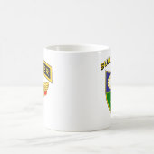 Mug Étiquette de garde forestière - orienteur (Centre)