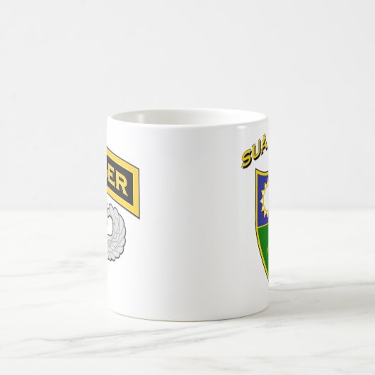 Mug Étiquette de garde forestière - sableuse (Centre)